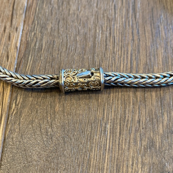 Sara Blaine sterling silver necklace with brown gemstone - Picture 4 of 6